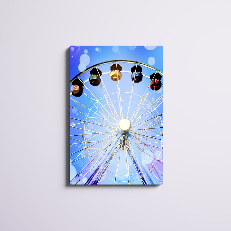 «Carnival Blues I», impression sur toile, H 36 po x l 24 po