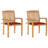 West Boylston Teak Patio Chair with Cushions-125969166