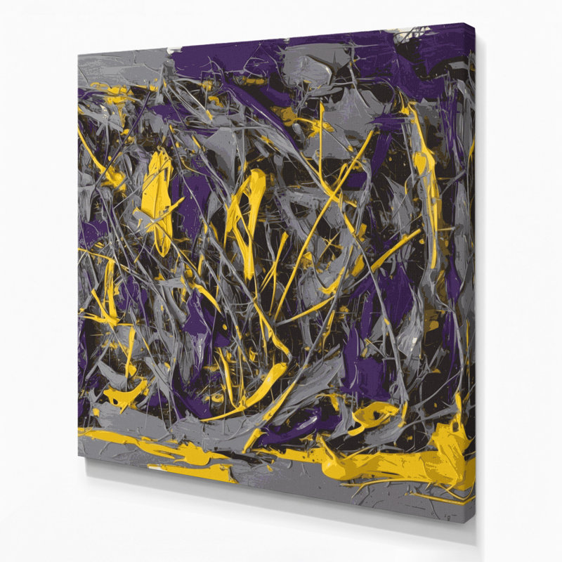Art mural sur toile Neo Expressionism 38, H 32 po x l 32 po