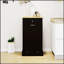 Armoire à ordures inclinable à un tiroir et à un compartiment pour une gestion efficace des déchets de cuisine et une optimisation de l'espace-247873750