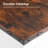 Wood Top Coffee Table With Hidden Compartments-847561746
