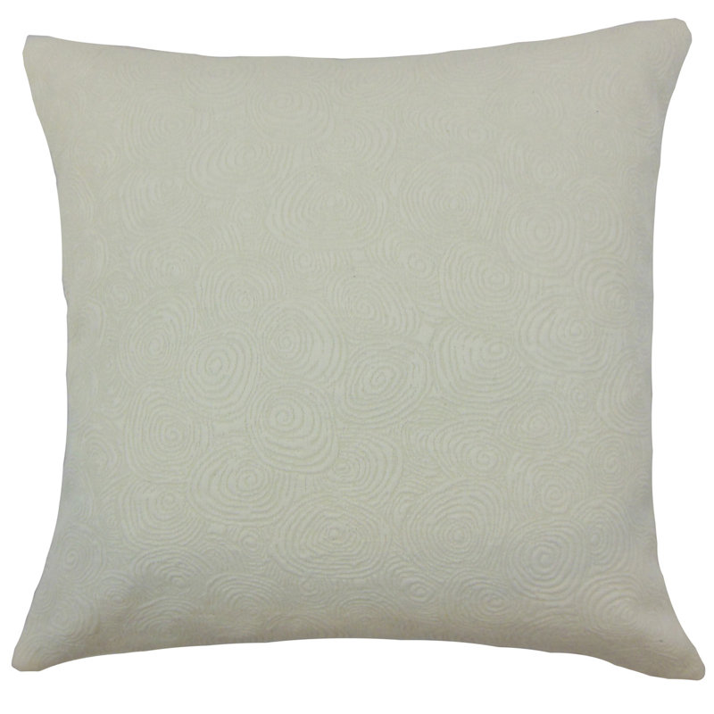 Square Pillow Cover & Insert, Gray