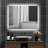 LED Bathroom Mirror with Lights-2058943253