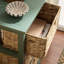 Table de bout à 3 tiroirs avec rangement Painswick-1404108383