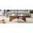 Oval Tempered Glass Coffee Table-1757446210