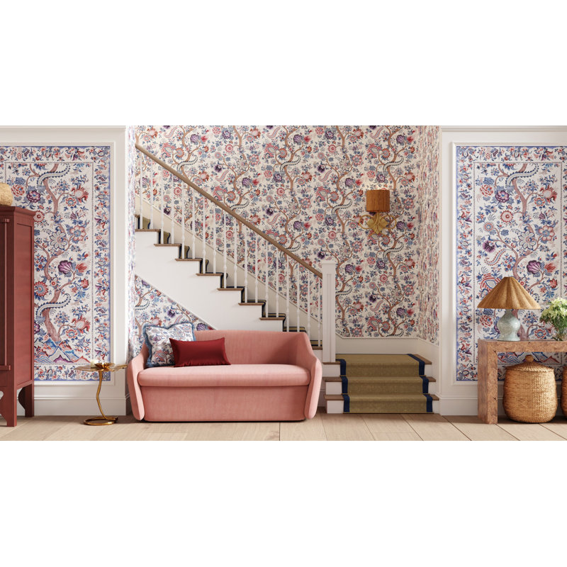 MÉTROPOLITAN Palampore, Rouge multi