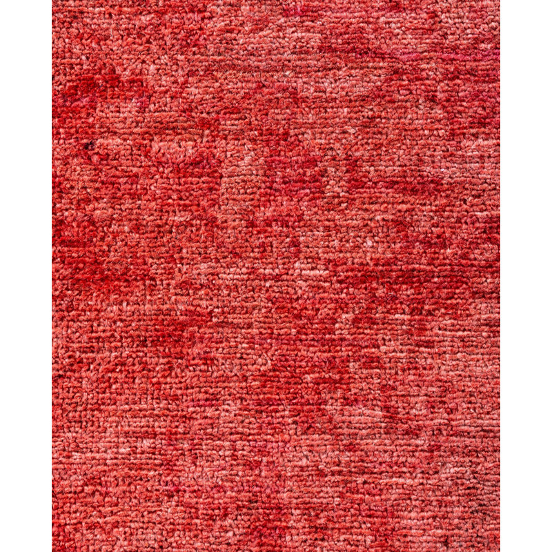 Overdyed One-of-a-Kind 9' 2" X 11' 9" Hand Knotted Area Rug