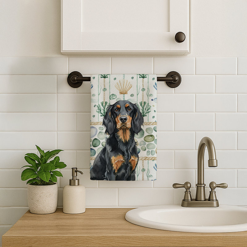 Serviette de cuisine Gordon Setter, Setter Gordon
