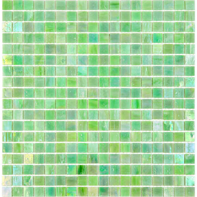 Skosh 0.6" x 0.6" Glass Grid Mosaic Wall & Floor Tile