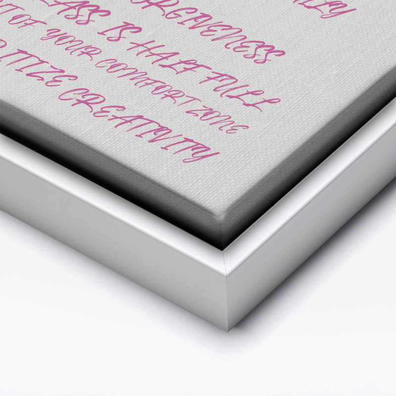 Rules No1, Canvas, 18"H x 24"W, White Framed