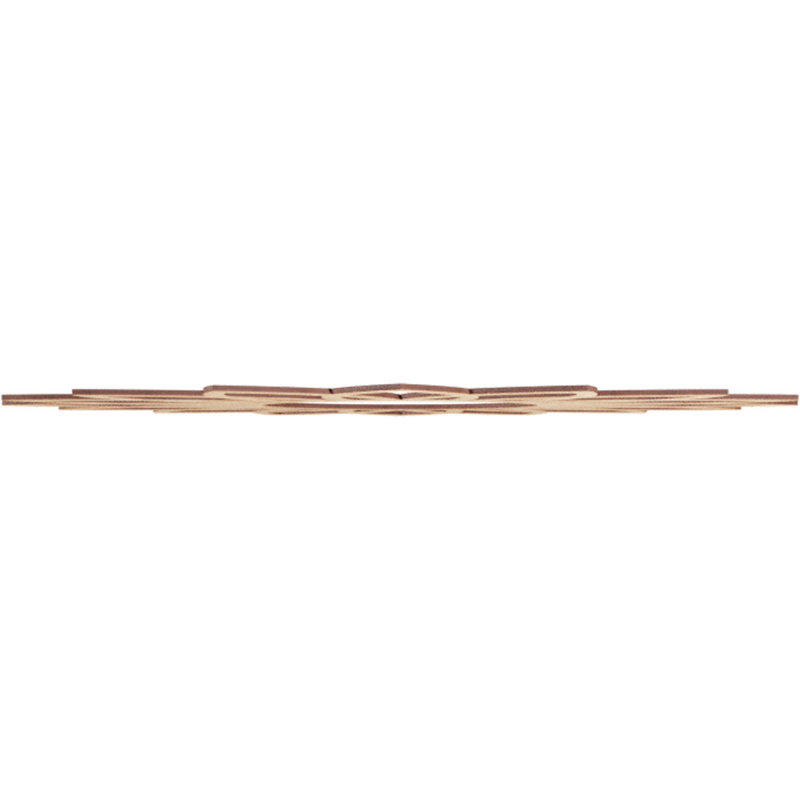 Médaillon de plafond en bois Daisy, H 36 po x l 36 po x P 0,25 po, Aulne