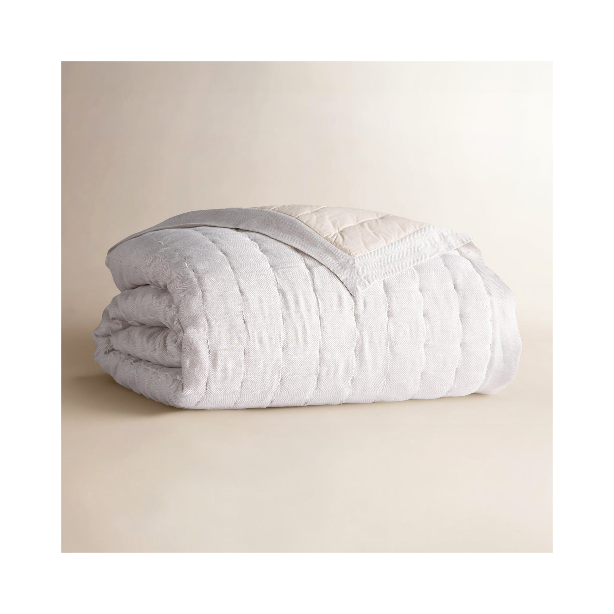 Brussels Quilt, Natural, King Quilt