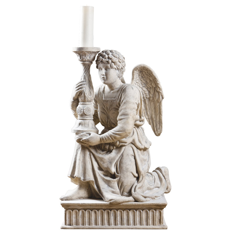 Michelangelo's Kneeling Angel Statue