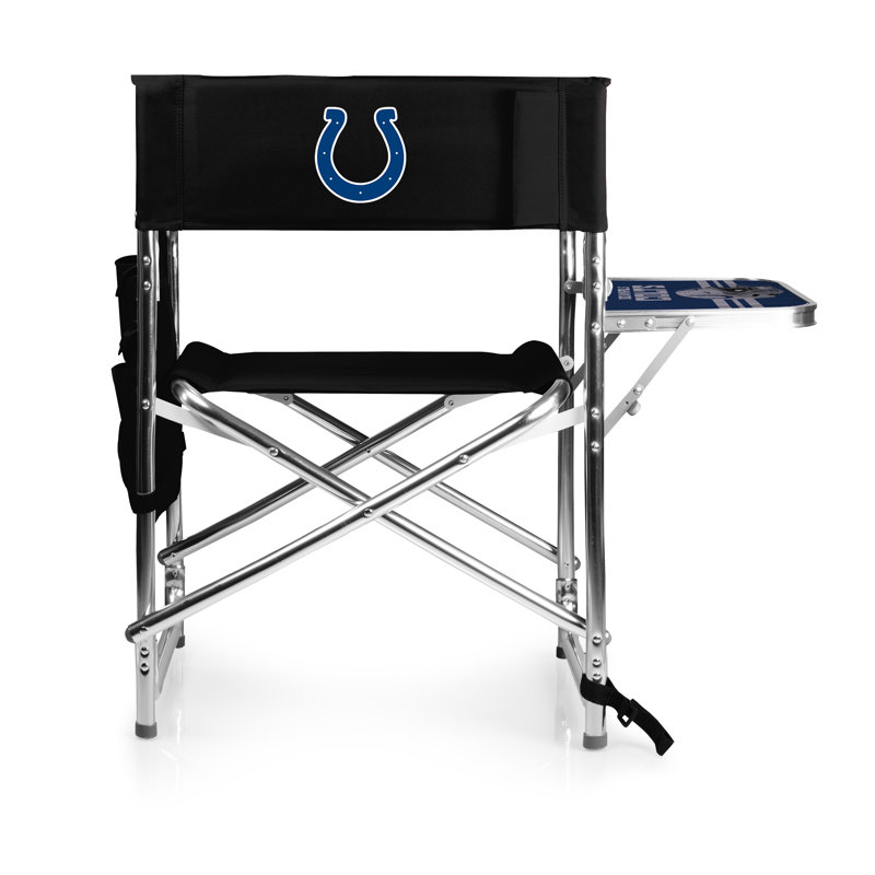 Folding Director Chair, Indianapolis Colts, Black