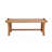 Keaton Solid Wood Slatted Outdoor Bench