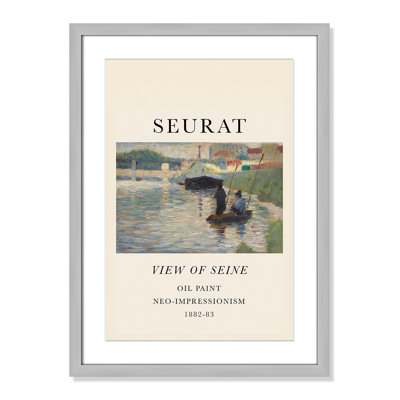 Old Masters Collection "View of Seine" Print