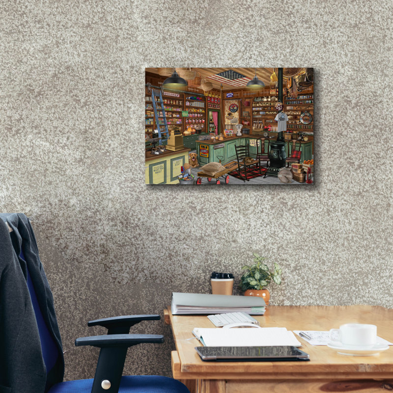 "Tout ce dont vous avez besoin" par Bigelow, illustrations sur toile, H 18 po x l 26 po x P 0,75 po
