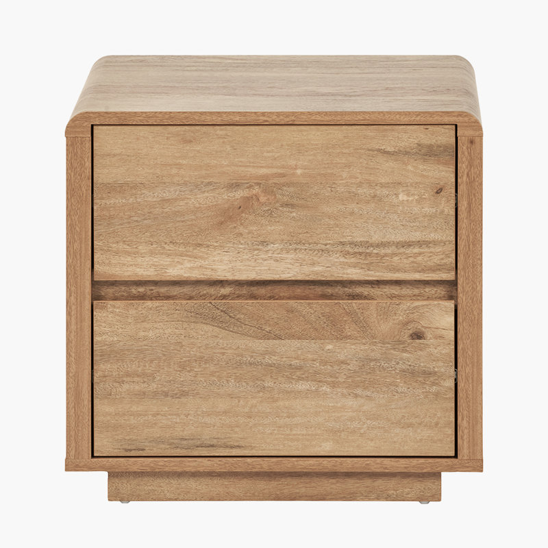 Eversley 50cm W Manufactured Wood Bedside Table