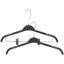 Plastic Hangers With Clips for Dress/Shirt/Sweater