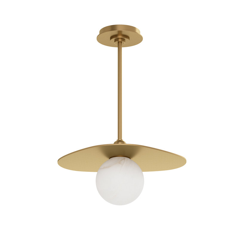 Rhoads Pendant (Natural Brass), Natural Brass