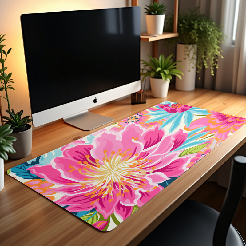 Polyester Desk Pad, 31.5x15.5