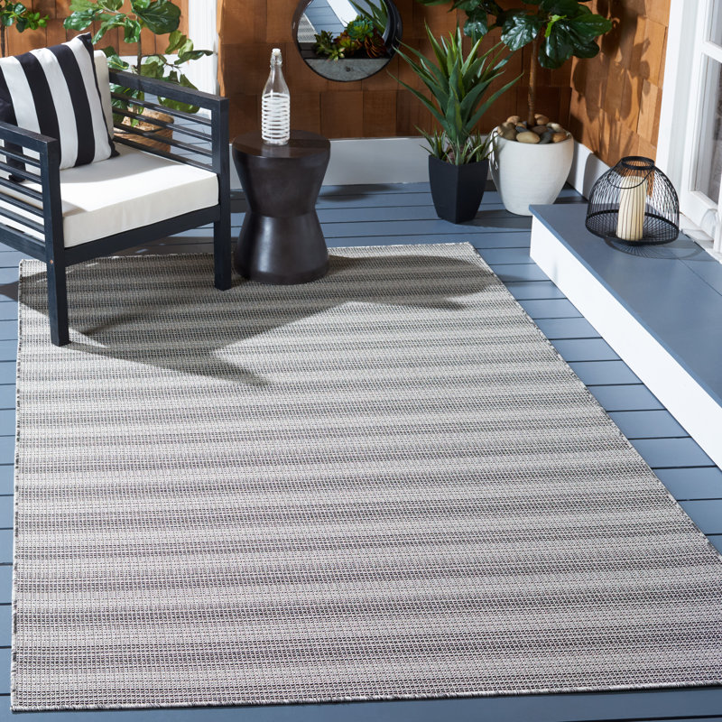Tapis d'intérieur / extérieur Jenna-Leigh Hampton Performance, Rectangle 9 pi x 12 pi