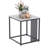 Leocadio Stone Top End Table