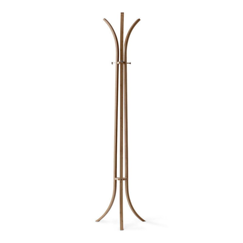 Almaden Solid Wood Freestanding Coat Rack