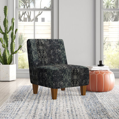 Fauteuil de chambre en polyester 28,25 po Zoe