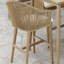 Calixto Outdoor Teak Bar Stool-1454724553