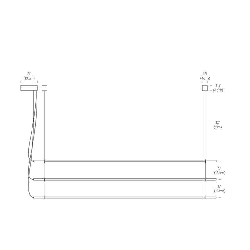 Luminaire suspendu moderne à 3 lumières pour îlot de cuisine T.O., Chrome, Chrome / orange brûlé