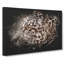 Jaguar Paint Splash - Wrapped Canvas-61887434
