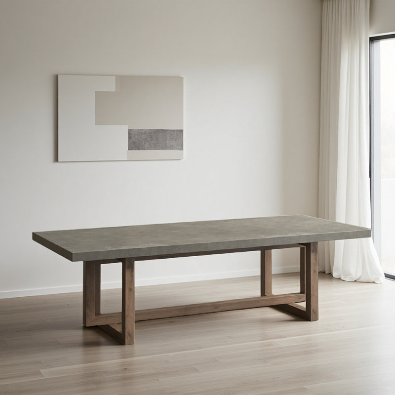 Table de salle à manger Vintage Vintage, H 29,5 po x L 86,61 po x l 31,5 po
