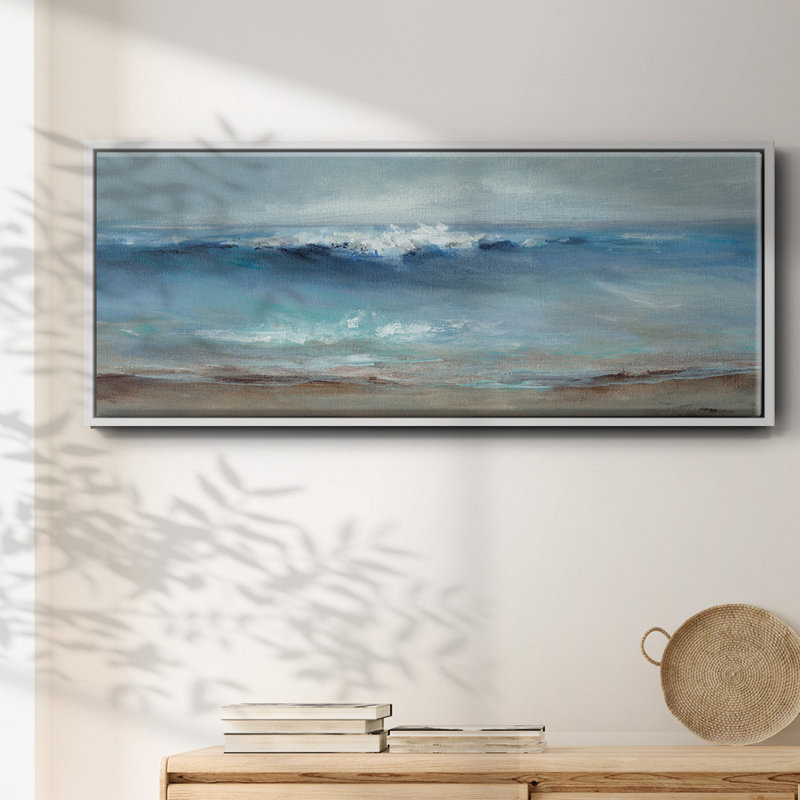 Northeast Wind- Framed Canvas, 20" H x 50" W