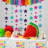 Fax Potato - Pinatas Watermelon Cardboard Pinata, Stick and Blindfold Set - W42cm x D9cm x H36cm - Red