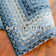  Washable Braided Rug Reversible Indoor/Outdoor Black/White/Ivory/Blue Rug