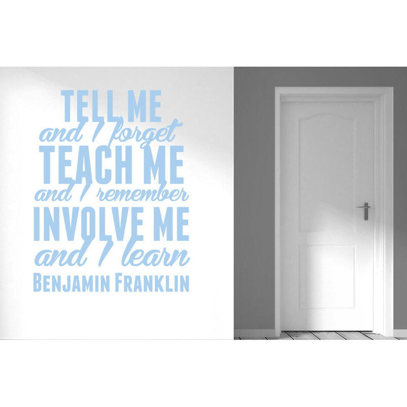 Wall Decal, Large, Light Blue