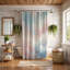 Rideau de douche standard 1 pièce Sparkling Pastel Vibes-1697475923