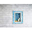 Carreau de marbre blanc poli carreauté 0,75 po x 12 po Carrara