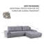 Sabria 3 Seater Sofa Bed-1450211229