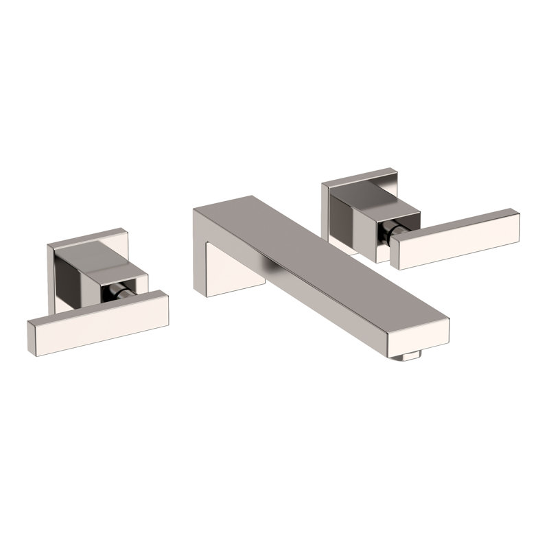 Skylar Wall Mount Bathroom Faucet, Polished Nickel