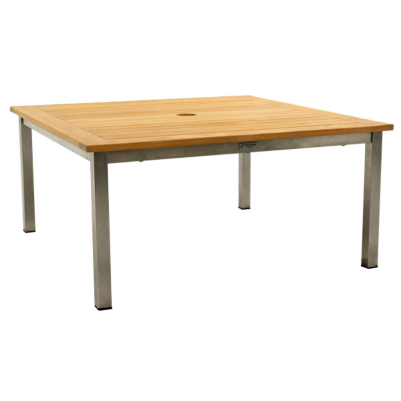 Avanti Outdoor - Piece Teak Conversation Set, Granite