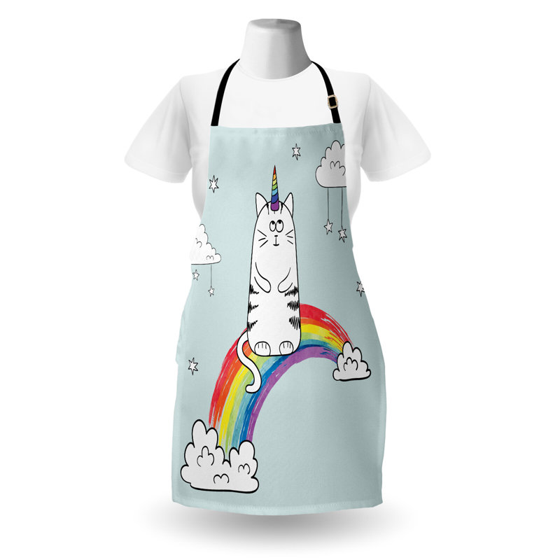 No Pattern Bib Apron