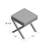 Keane  Backless Wood Vanity Stool