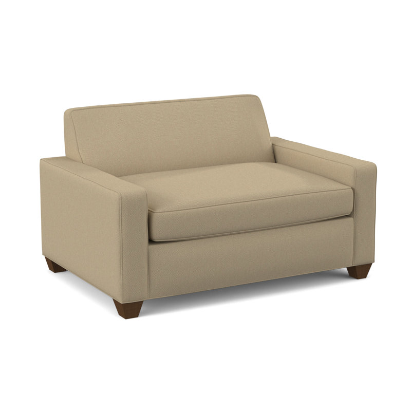 Avery Upholstered Accent Chair, Montana Walnut, Antic Sahara