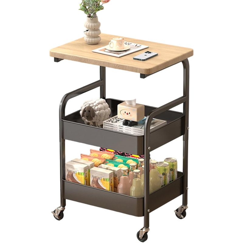 78cm H x 43cm W Shelving Unit, Black