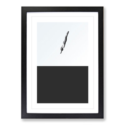 High Dive - Picture Frame Graphic Art