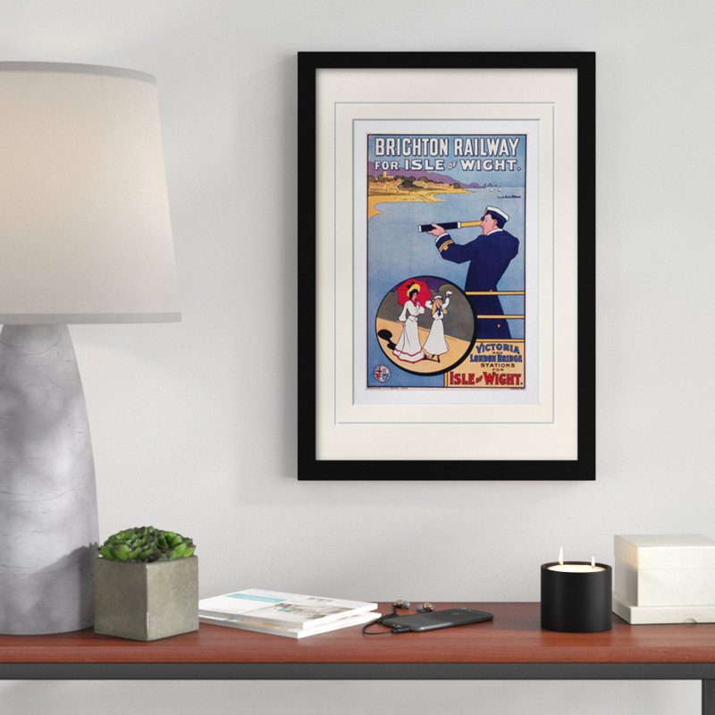 Print, 40cm H x 30cm W, Black Frame, Yellow