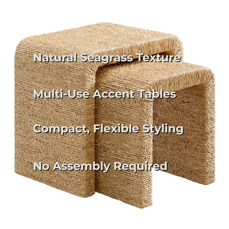 Colston Seagrass Natural Nesting Tables