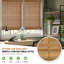 Abat-jour romain en bambou sans cordon No Tools No Drill-1197585147